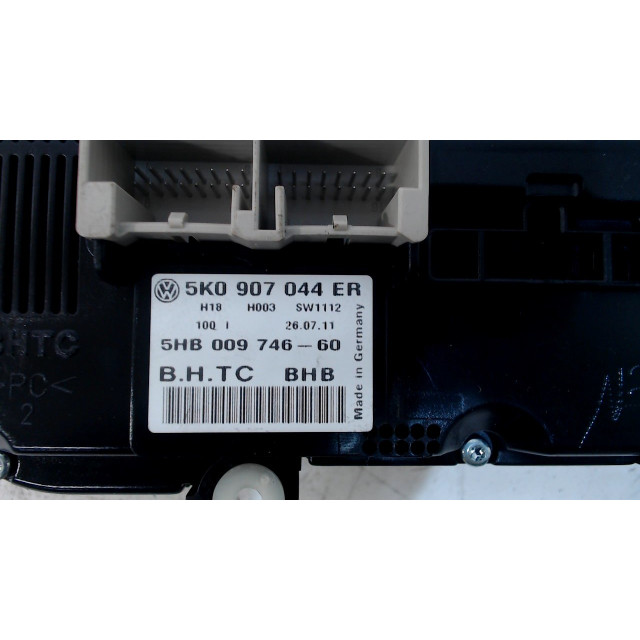 Bedieningspaneel kachel Volkswagen Tiguan (5N1/2) (2010 - 2016) SUV 2.0 TDI 16V Blue Motion (CFFD)