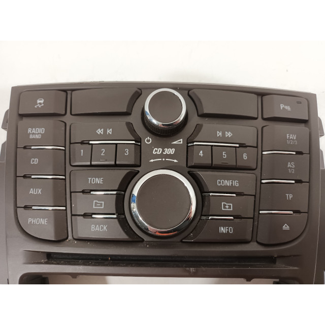 Radio bediening Opel Meriva (2010 - 2017) MPV 1.4 Turbo 16V Ecotec (A14NET(Euro 5))