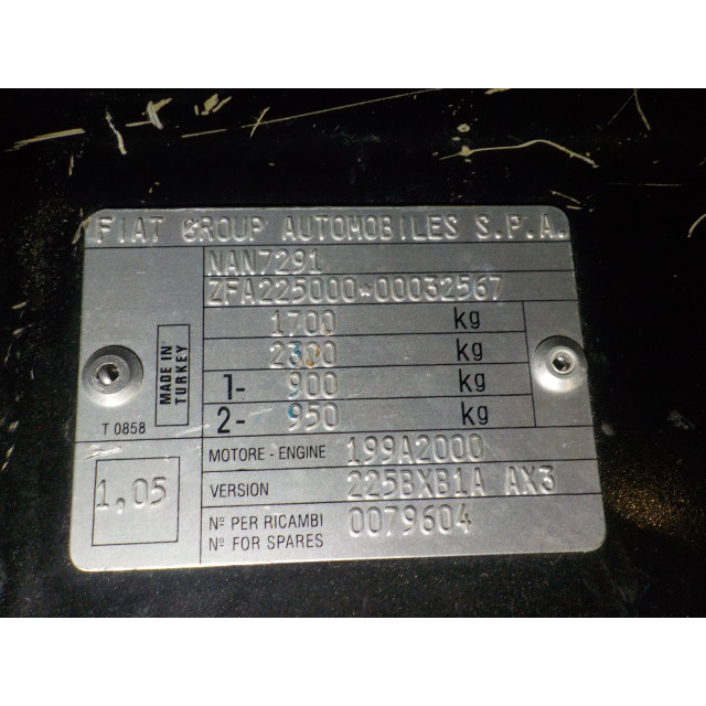 Slot mechaniek portier elektrisch centrale vergrendeling links voor Fiat Fiorino (225) (2008 - heden) Van 1.3 JTD 16V Multijet (199.A.2000)
