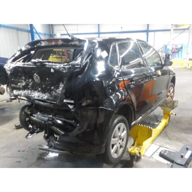 Slot mechaniek portier elektrisch centrale vergrendeling links voor Volkswagen Polo V (6R) (2009 - 2014) Hatchback 1.2 TDI 12V BlueMotion (CFWA(Euro 5))