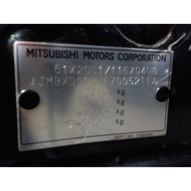 Vacuumpomp Mitsubishi Outlander (GF/GG) (2014 - heden) SUV 2.0 16V PHEV 4x4 (4B11)