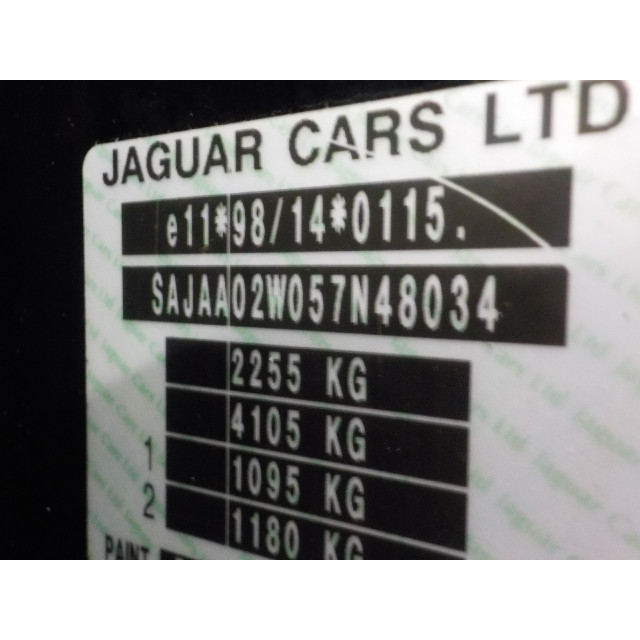 Startmotor Jaguar S-type (X200) (2004 - 2007) Sedan 2.7 D 24V (7B)