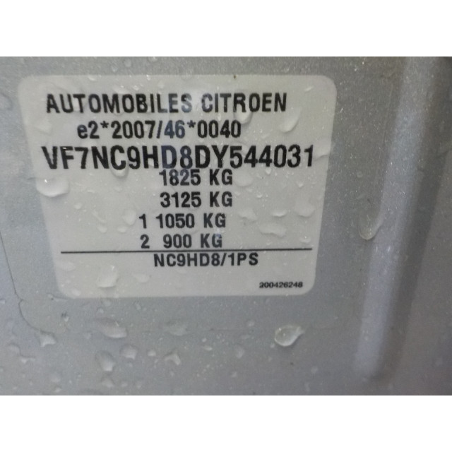 Intercooler radiateur Citroën C4 Berline (NC) (2012 - 2015) Hatchback 5-drs 1.6 Hdi (DV6C(9HD))