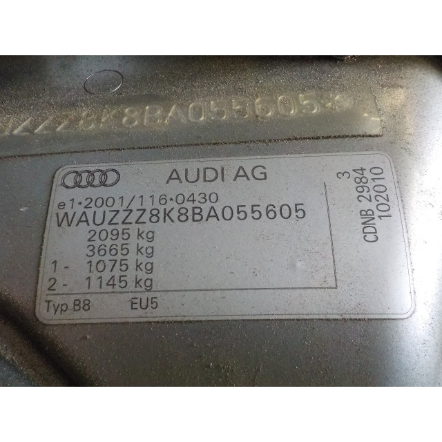 Veerpoot links voor Audi A4 Avant (B8) (2008 - 2015) Combi 2.0 TFSI 16V (CDNB(Euro 5))