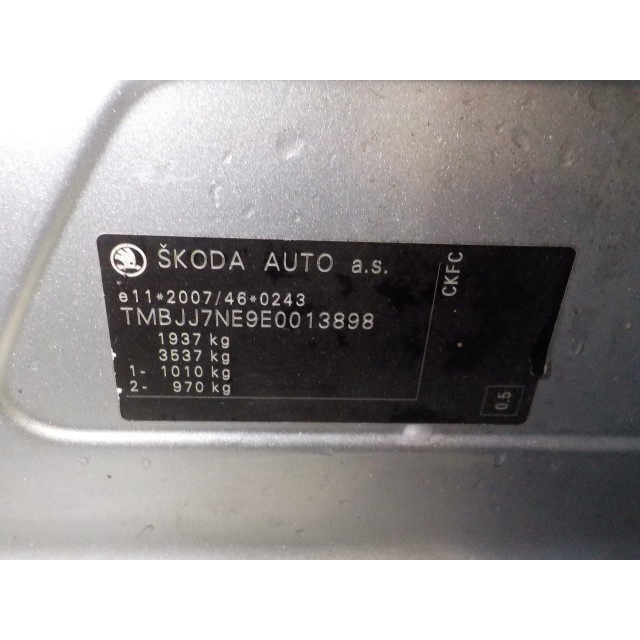 Sleepring Skoda Octavia Combi (5EAC) (2012 - 2020) Combi 2.0 TDI GreenTec 16V (CKFC(Euro 5))