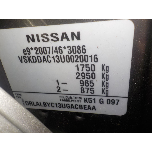 Schakelaar elektrisch spiegels Nissan/Datsun Pulsar (C13) (2014 - heden) Hatchback 1.2 12V DIG-T (HRA2)