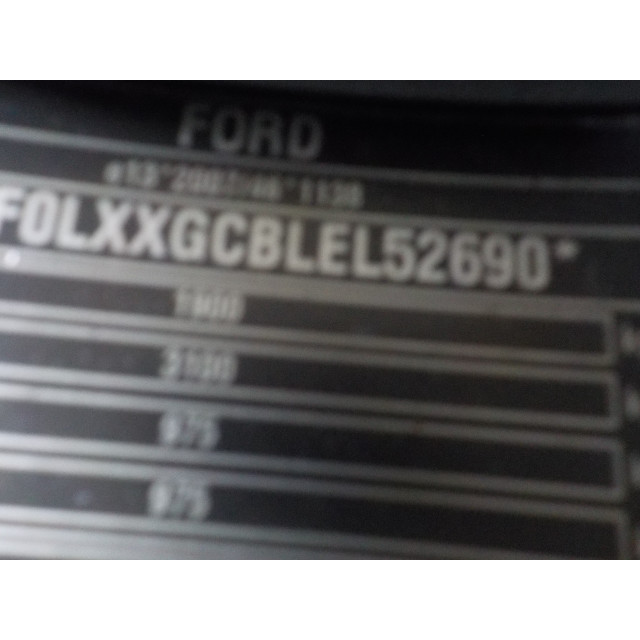 Bumper achter Ford Focus 3 (2011 - heden) Focus III Hatchback 1.6 TDCi 115 (T1DA)