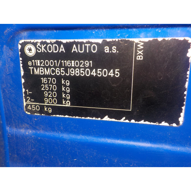 Bumper voor Skoda Roomster (5J) (2006 - 2015) MPV 1.4 16V (BXW)