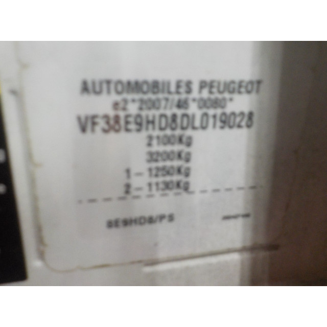 Raammechaniek elektrisch rechts achter Peugeot 508 SW (8E/8U) (2012 - 2018) Combi 1.6 HDiF 16V (DV6C(9HD))