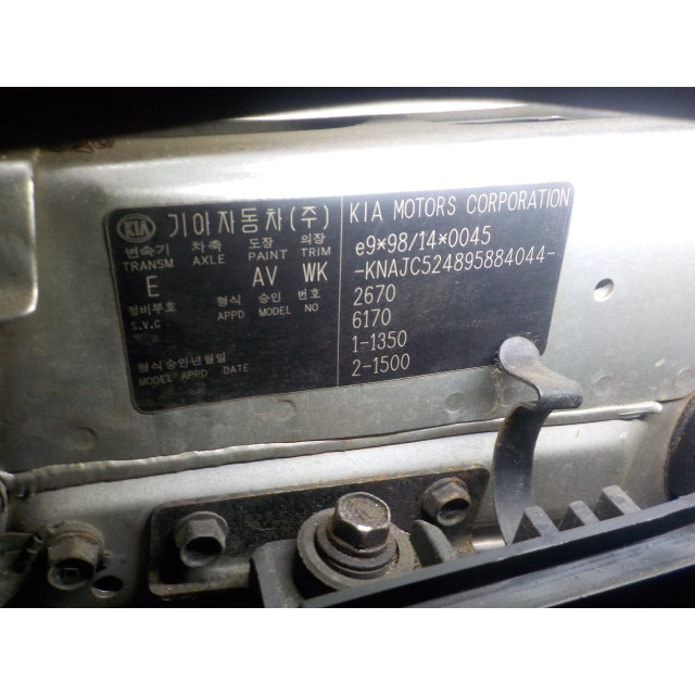 Versnellingsbak automaat Kia Sorento I (JC) (2006 - 2011) SUV 2.5 CRDi 16V VGT (D4CB)