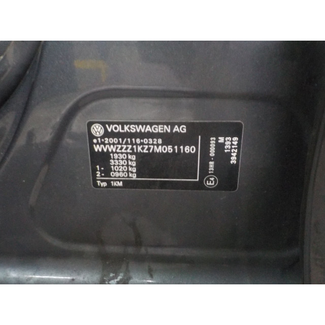 Versnellingsbak automaat Volkswagen Jetta III (1K2) (2005 - 2010) Sedan 2.0 FSI 16V (BVY(Euro 4))