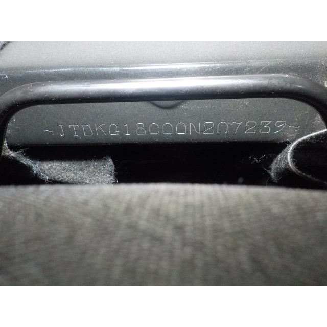 Slot mechaniek portier elektrisch centrale vergrendeling links achter Toyota Aygo (B10) (2005 - 2014) Hatchback 1.0 12V VVT-i (1KR-FE)