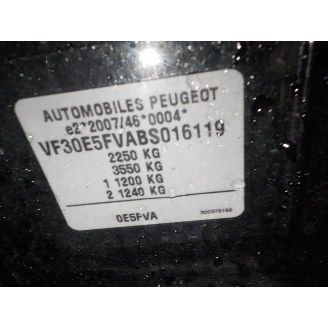Versnellingsbak automaat Peugeot 5008 I (0A/0E) (2009 - 2017) MPV 1.6 THP 16V (EP6CDT(5FV))