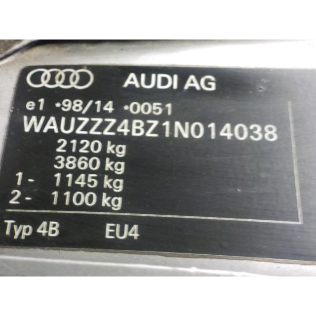 Startmotor Audi A6 Avant (C5) (1997 - 2005) Combi 2.4 V6 30V (AML)