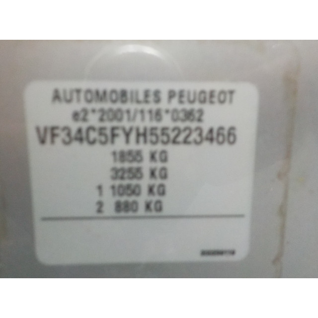 Veiligheidsgordel links voor Peugeot 308 (4A/C) (2008 - 2014) Hatchback 1.6 16V THP 175 (EP6DTS(5FY))