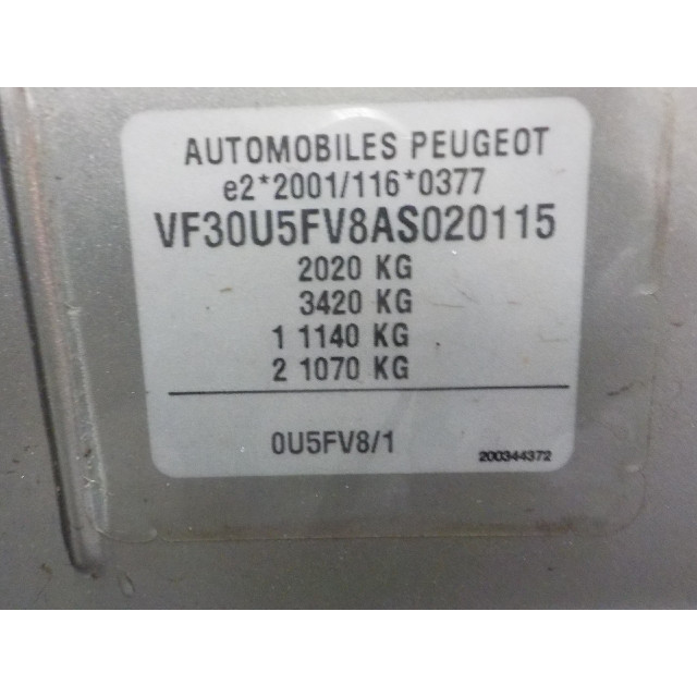 Remklauw links voor Peugeot 3008 I (0U/HU) (2009 - 2016) MPV 1.6 16V THP 155 (EP6CDT(5FV))