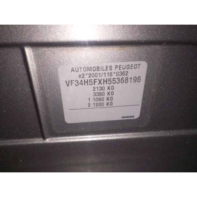 Veiligheidsgordel links voor Peugeot 308 SW (4E/H) (2007 - 2014) Combi 5-drs 1.6 16V THP 150 (EP6DT(5FX))