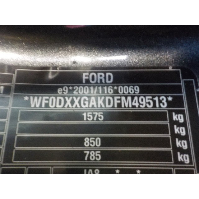 Hoofdrem cylinder Ford Fiesta 6 (JA8) (2015 - 2017) Hatchback 1.5 TDCi (XVJB)