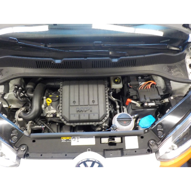 Slot mechaniek portier elektrisch centrale vergrendeling links achter Volkswagen Up! (121) (2011 - heden) Hatchback 1.0 12V 60 (CHYA(Euro 6))