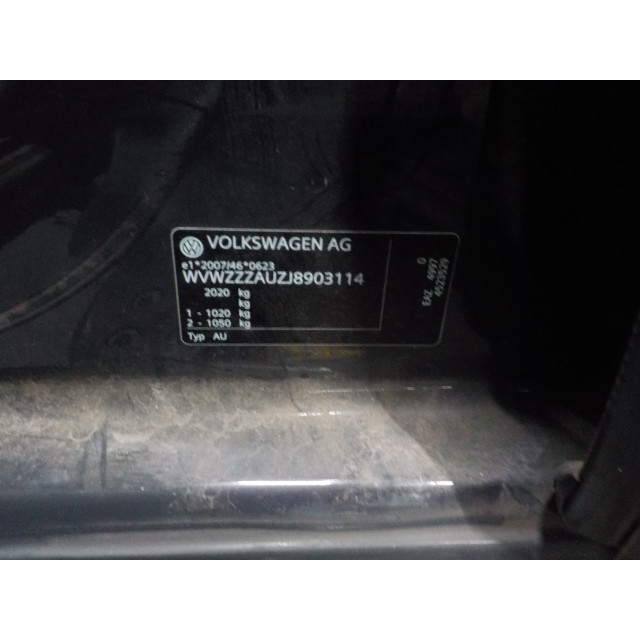 Schakelpookhoes Volkswagen Golf VII (AUA) (2016 - 2021) Hatchback e-Golf (EAZA)