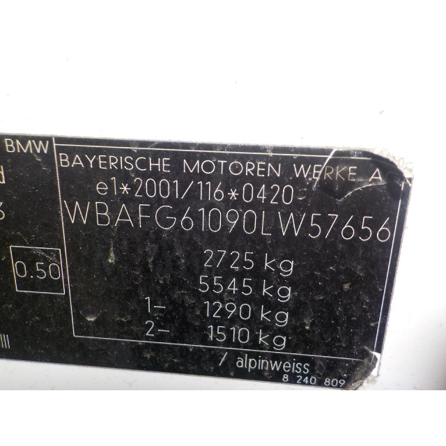 Raammechaniek elektrisch rechts voor BMW X6 (E71/E72) (2008 - 2010) SUV xDrive30d 3.0 24V (M57N2-D30(306D3))