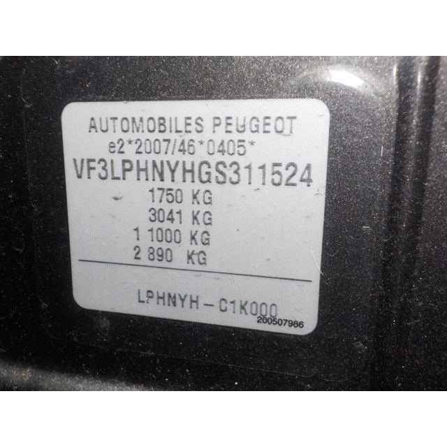 Module xenonverlichting rechts Peugeot 308 (L3/L8/LB/LH/LP) (2013 - 2021) Hatchback 5-drs 1.2 12V e-THP PureTech 130 (EB2DTS(HNY))