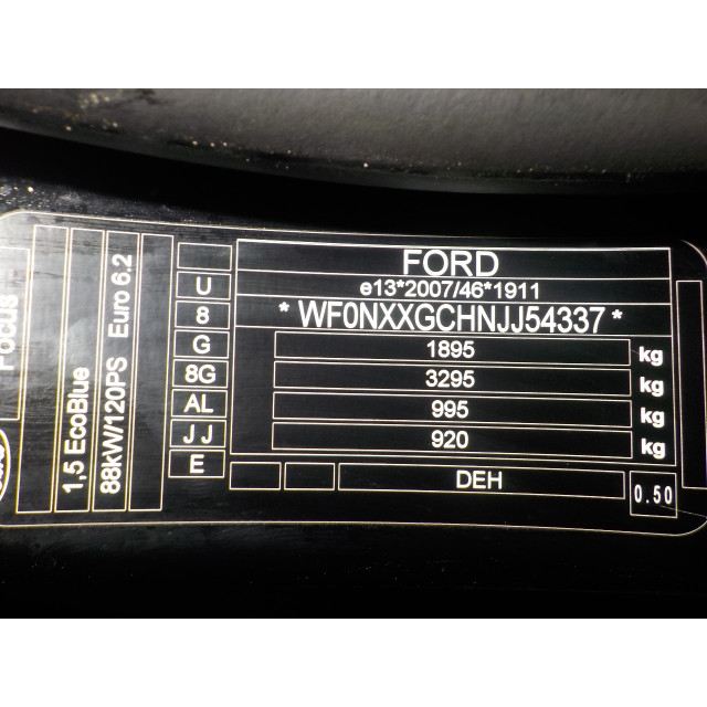 Slot mechaniek kofferdeksel achterklep elektrisch -- Focus 4 (2018 - heden) Hatchback 1.5 EcoBlue 120 (ZTDA)