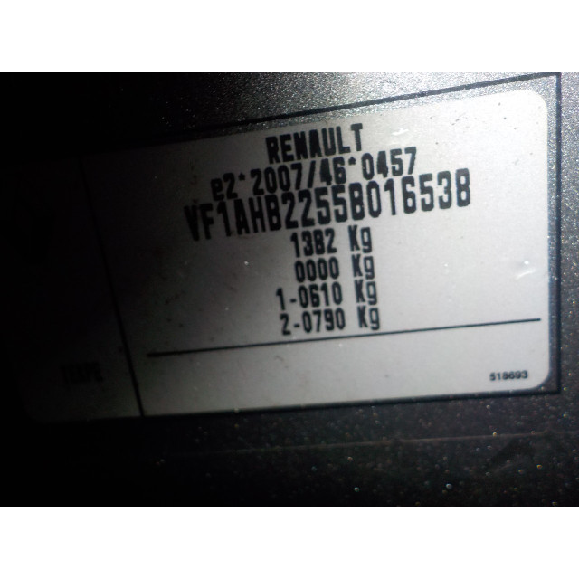 Radio bediening Renault Twingo III (AH) (2014 - heden) Hatchback 5-drs 0.9 Energy TCE 90 12V (H4B-401)