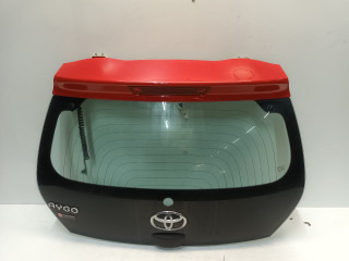 Achterklep Toyota Aygo (B40) (2014 - 2018) Hatchback 1.0 12V VVT-i (1KR-FE)