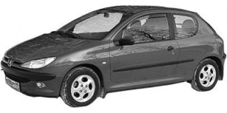 Peugeot 206 (2A/C/H/J/S) (1998 - 2005)